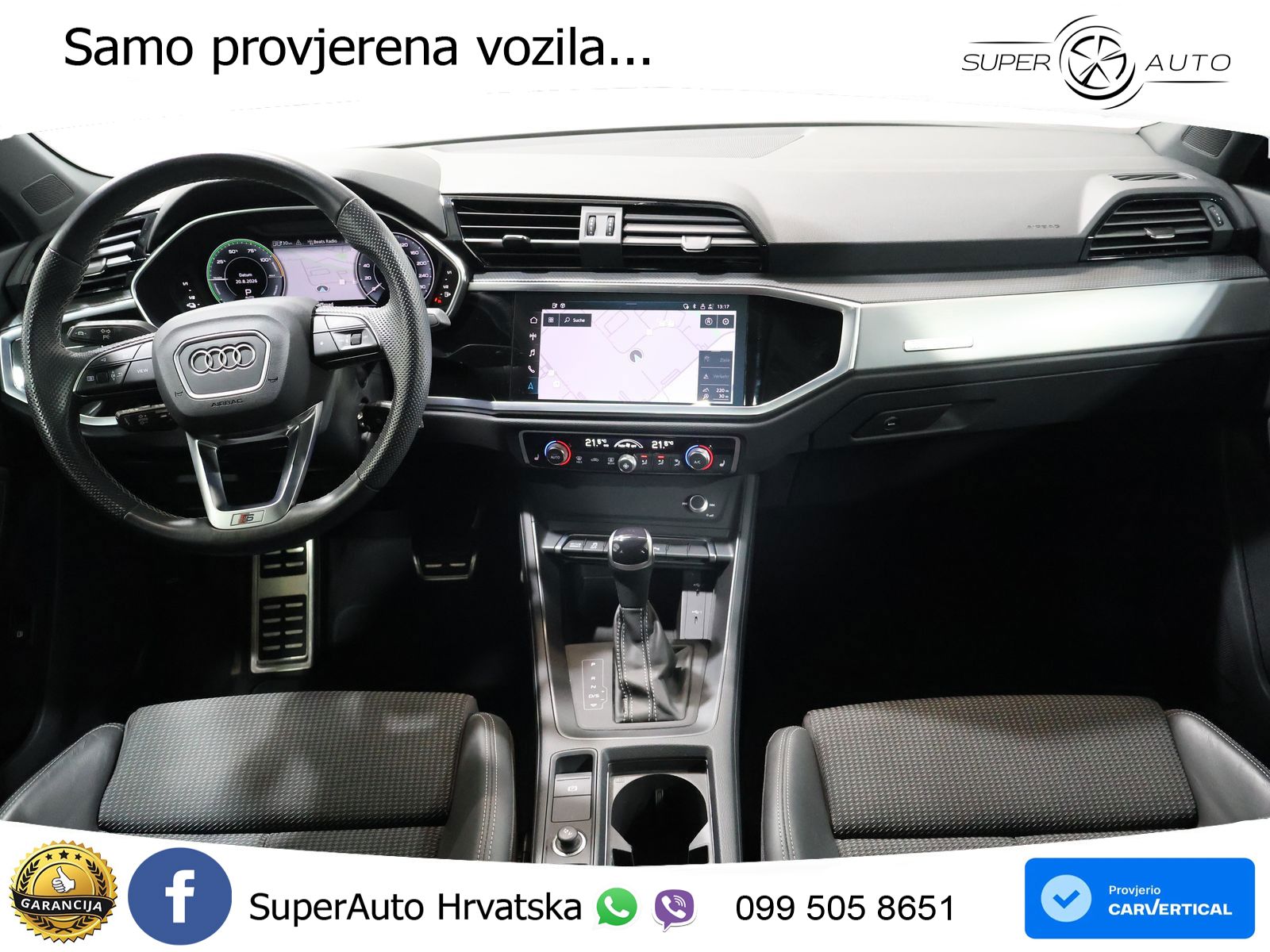 Audi Q3 Sportback 45 TFSIe (245 KS) S tronic S line LED+GR SJED+ACC