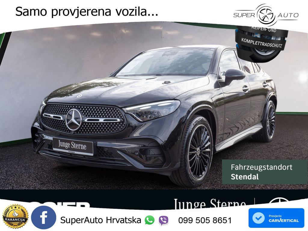 Mercedes GLC Coupe 200 (204 KS) 4MATIC 9G-TRONIC AMG LED+GR SJED+ACC
