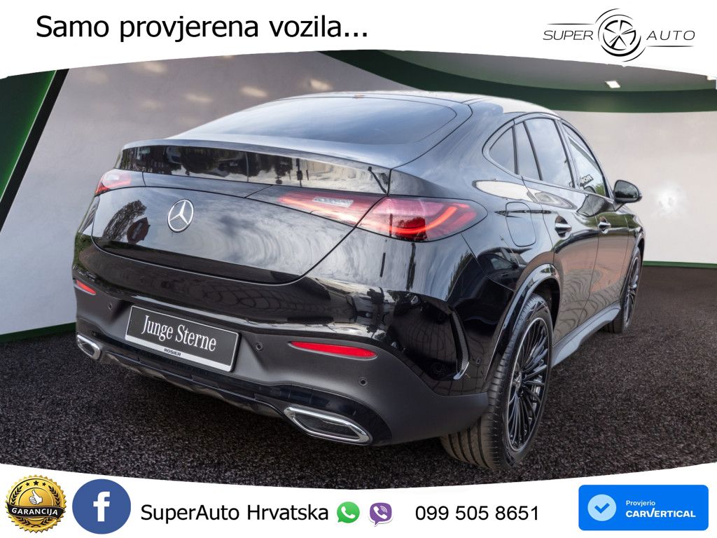 Mercedes GLC Coupe 200 (204 KS) 4MATIC 9G-TRONIC AMG LED+GR SJED+ACC