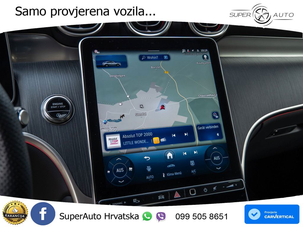 Mercedes GLC Coupe 200 (204 KS) 4MATIC 9G-TRONIC AMG LED+GR SJED+ACC