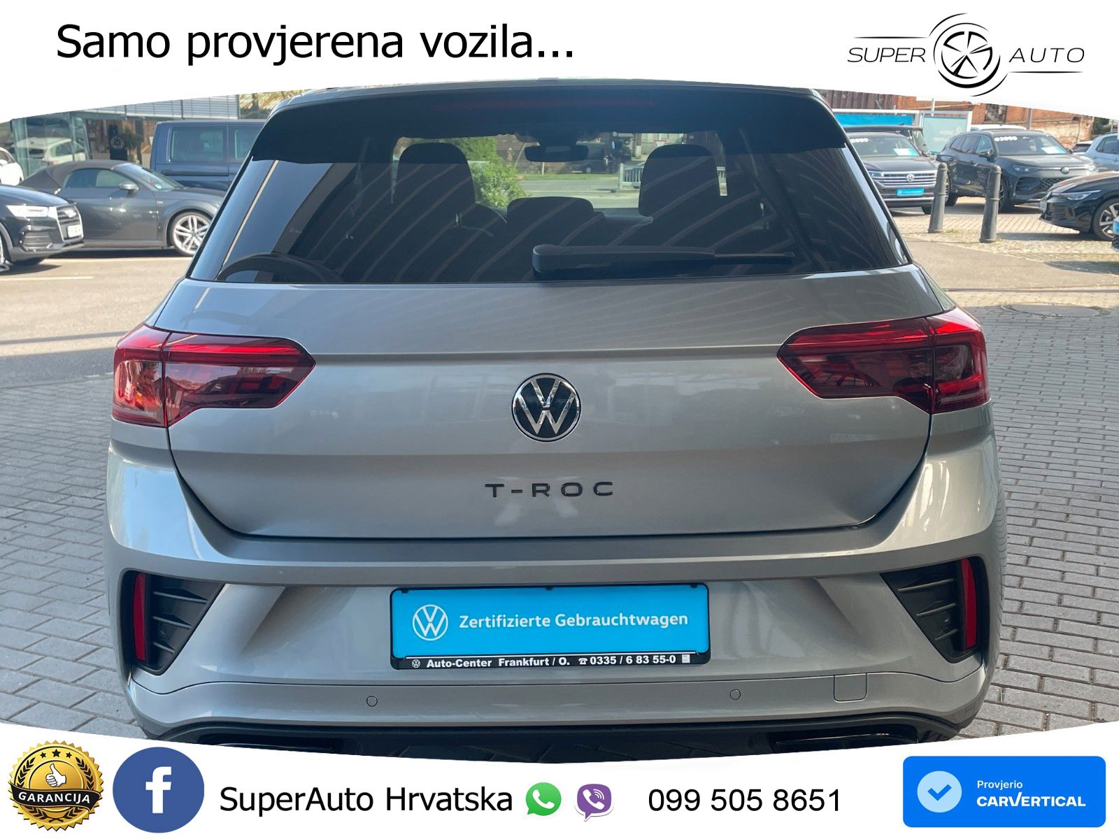 Volkswagen T-Roc 1.5 TSI (150 KS) DSG LED+GR SJED+ACC
