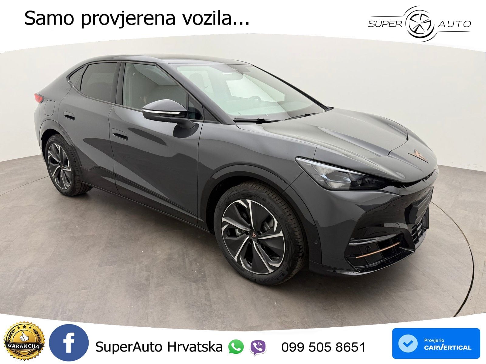 Cupra Tavascan 82 kWh (340 KS)  4WD VZ MATRIX+GR SJED+KAM