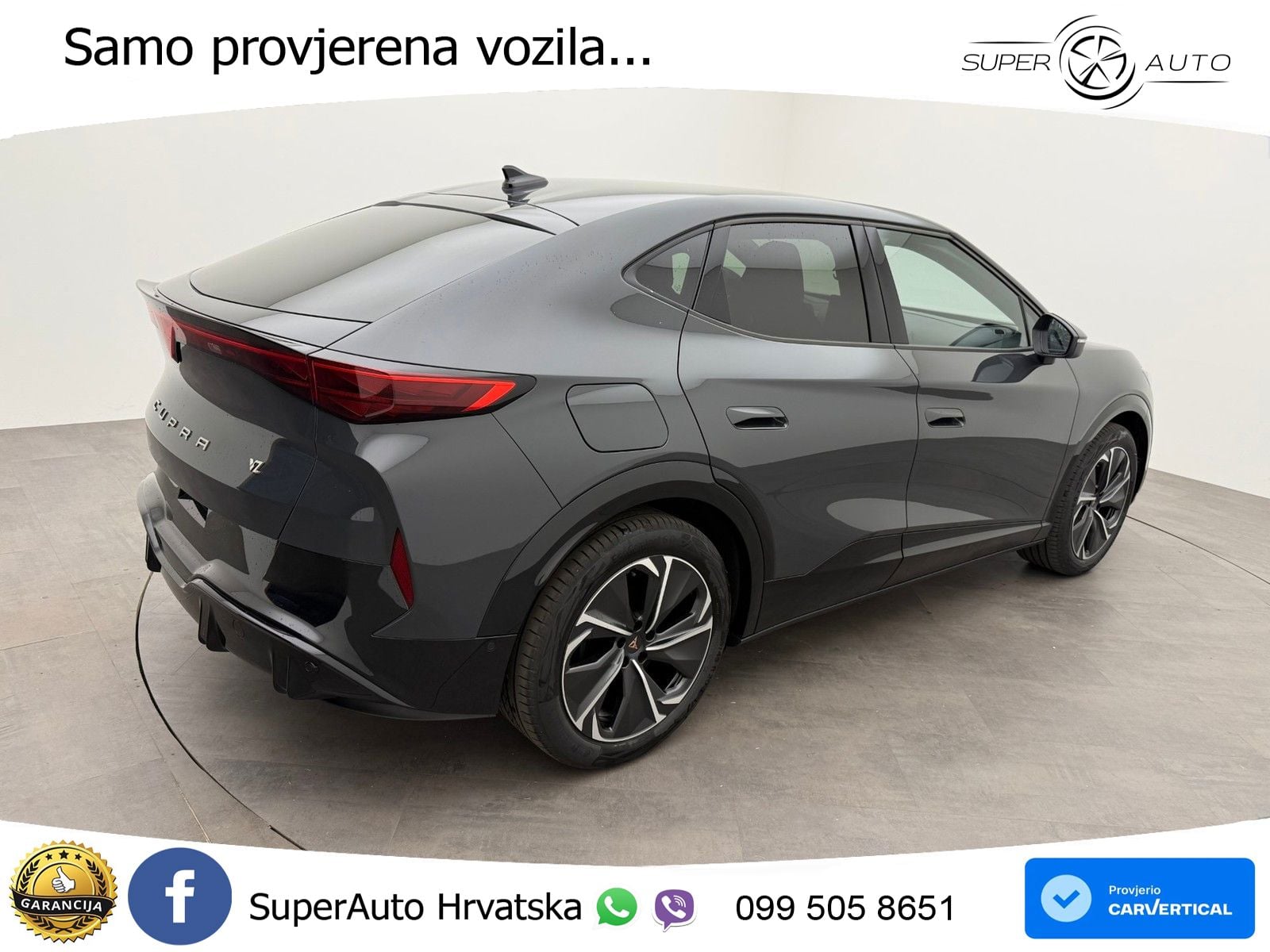 Cupra Tavascan 82 kWh (340 KS)  4WD VZ MATRIX+GR SJED+KAM