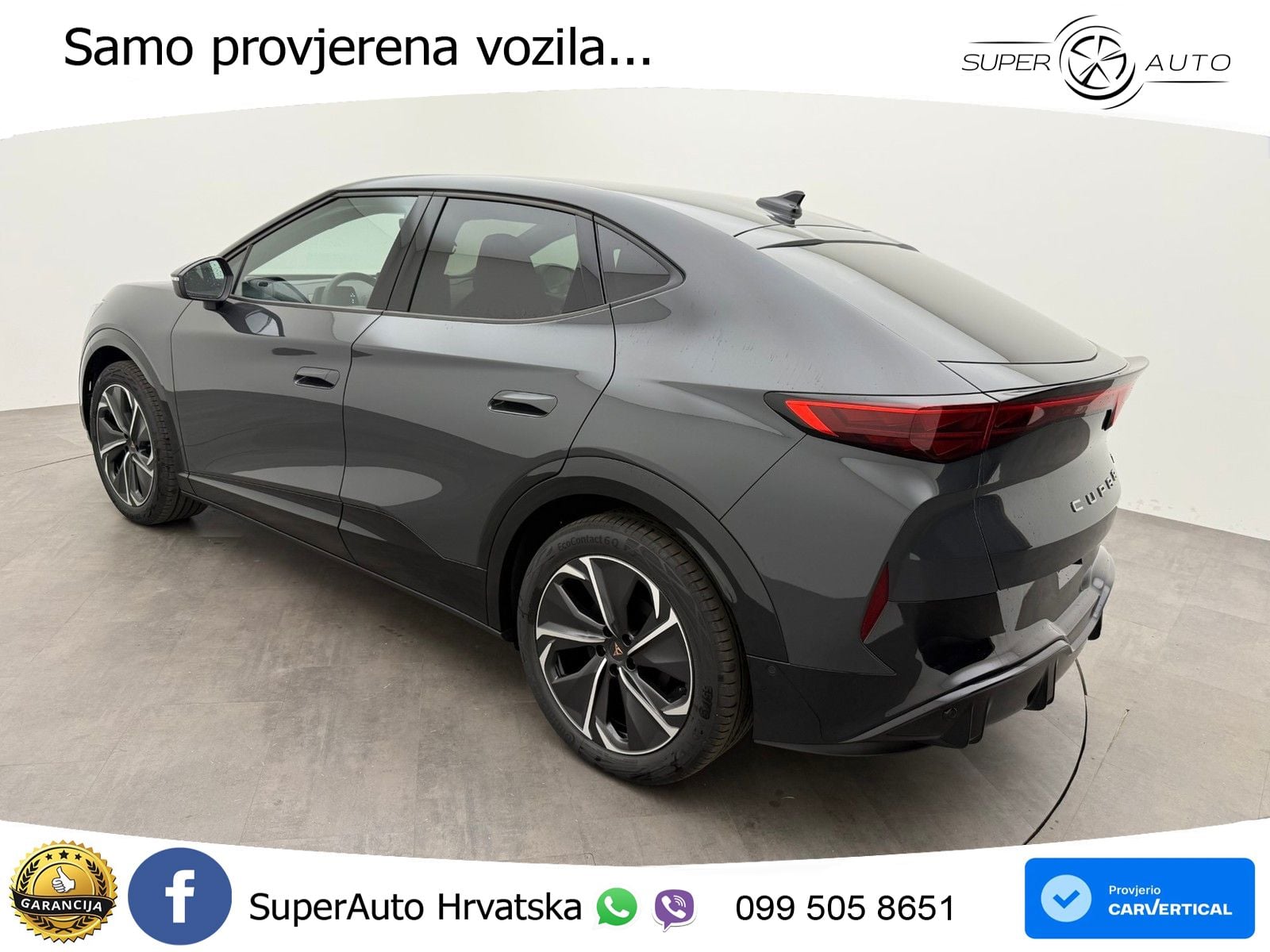 Cupra Tavascan 82 kWh (340 KS)  4WD VZ MATRIX+GR SJED+KAM