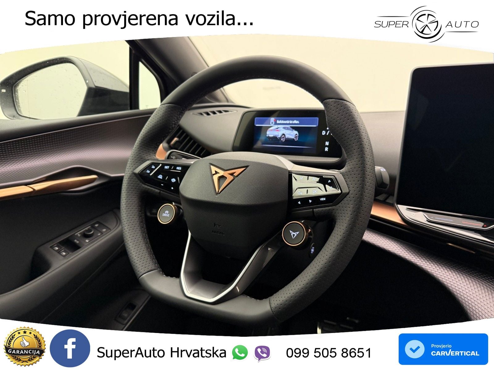 Cupra Tavascan 82 kWh (340 KS)  4WD VZ MATRIX+GR SJED+KAM