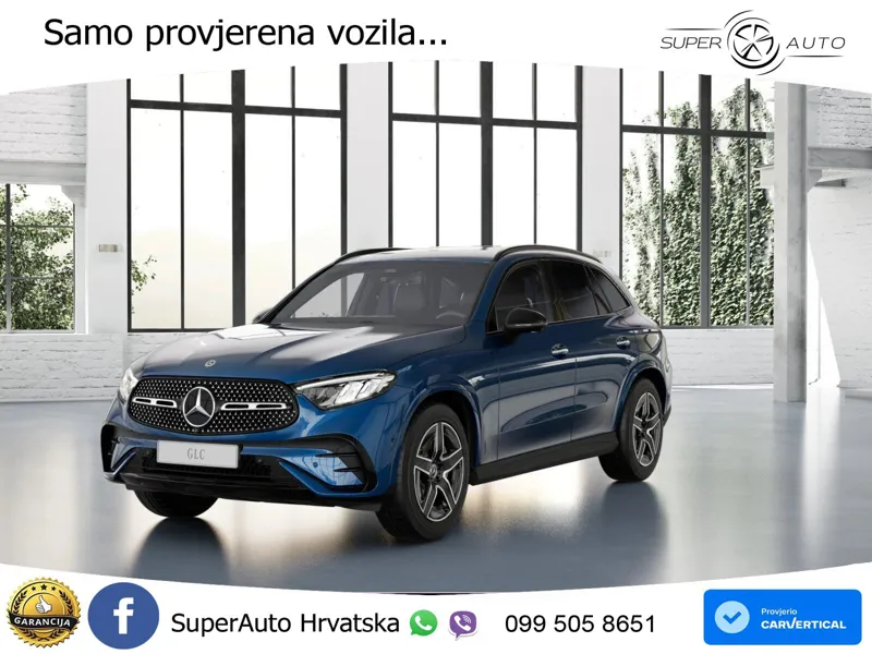 Mercedes GLC 220d (197 KS) 4MATIC 9G-TRONIC AMG LED+GR SJED+ACC