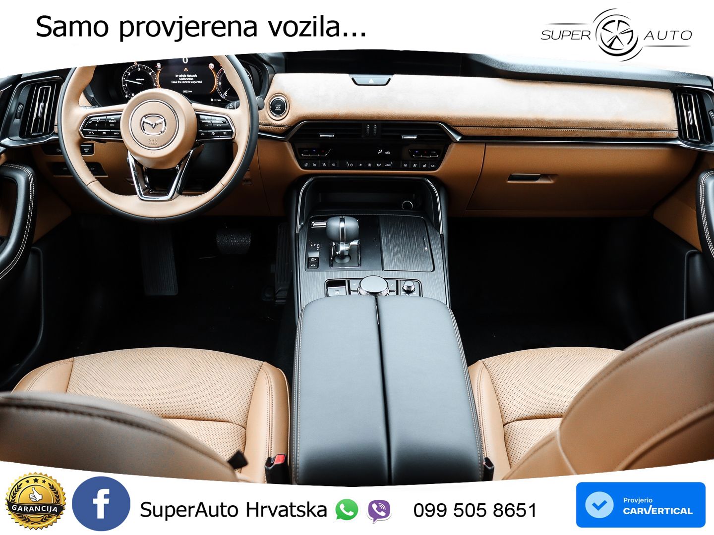 Mazda CX-60 3.3 e-Skyactiv D (254 KS) AWD Automatic LED+GR SJED+ACC