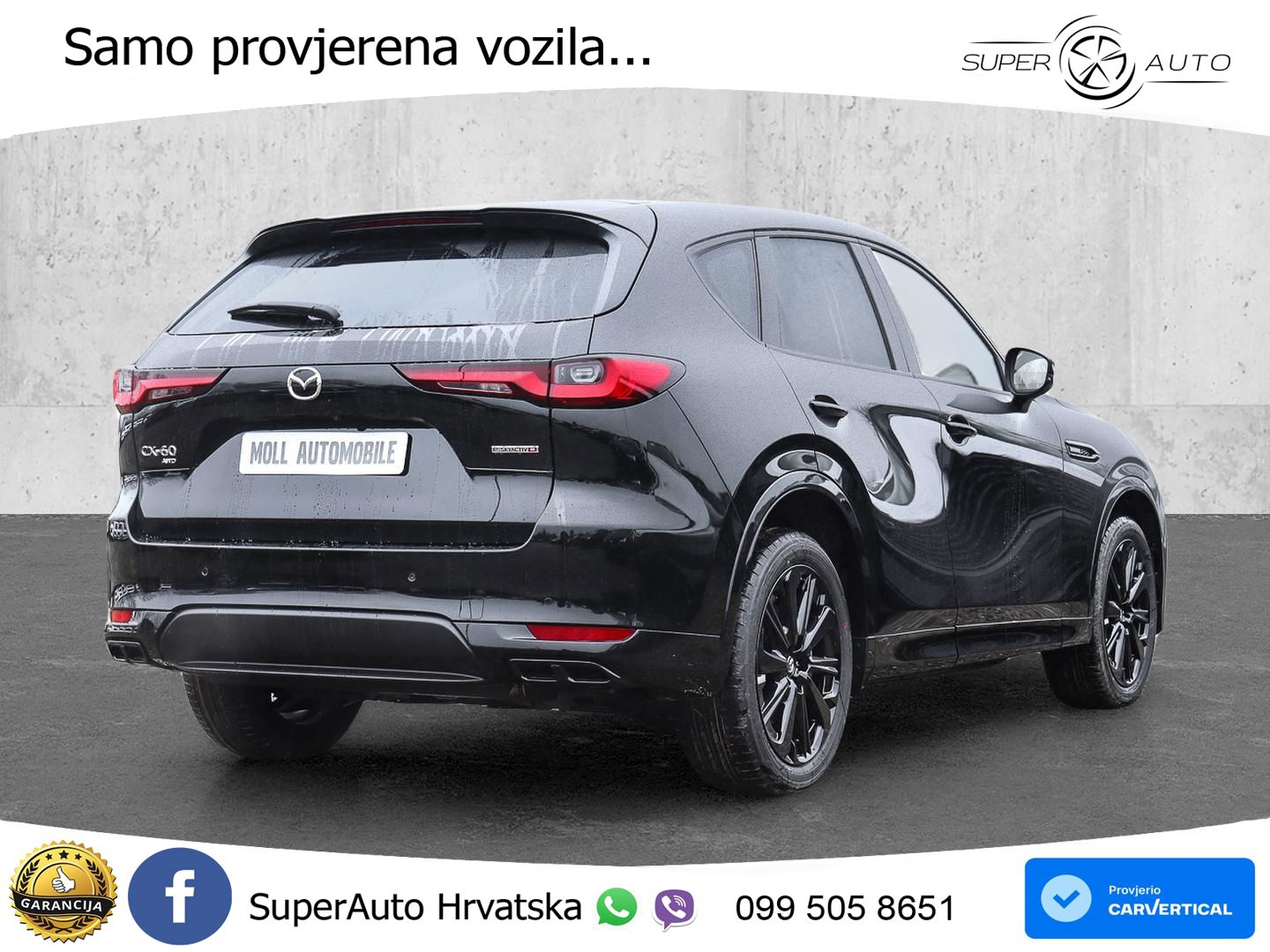 Mazda CX-60 3.3 e-Skyactiv D (254 KS) AWD Automatic LED+GR SJED+ACC