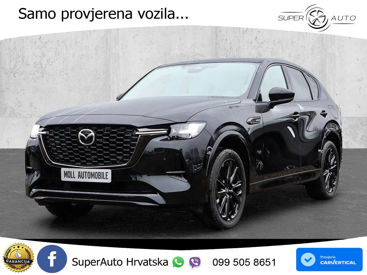 Mazda CX-60 3.3 e-Skyactiv D (254 KS) AWD Automatic LED+GR SJED+ACC