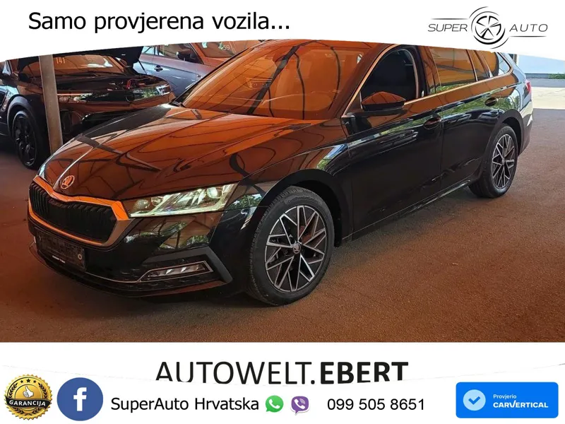 Škoda Octavia Combi 2.0 TDI (150 KS) DSG LED+GR SJED+ACC
