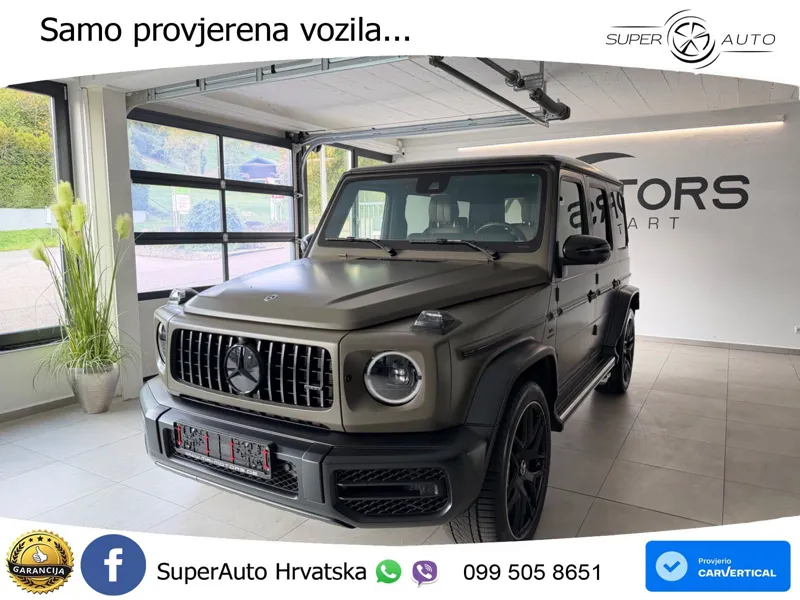 Mercedes AMG G 63 Long V8 (585 KS) 4MATIC 9G-TRONIC AMG SPEEDSHIFT TCT LED+GR SJED+ACC