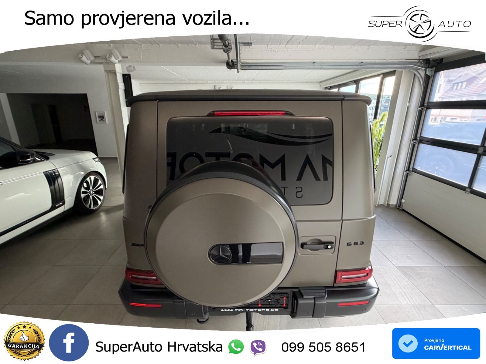 Mercedes AMG G 63 Long V8 (585 KS) 4MATIC 9G-TRONIC AMG SPEEDSHIFT TCT LED+GR SJED+ACC