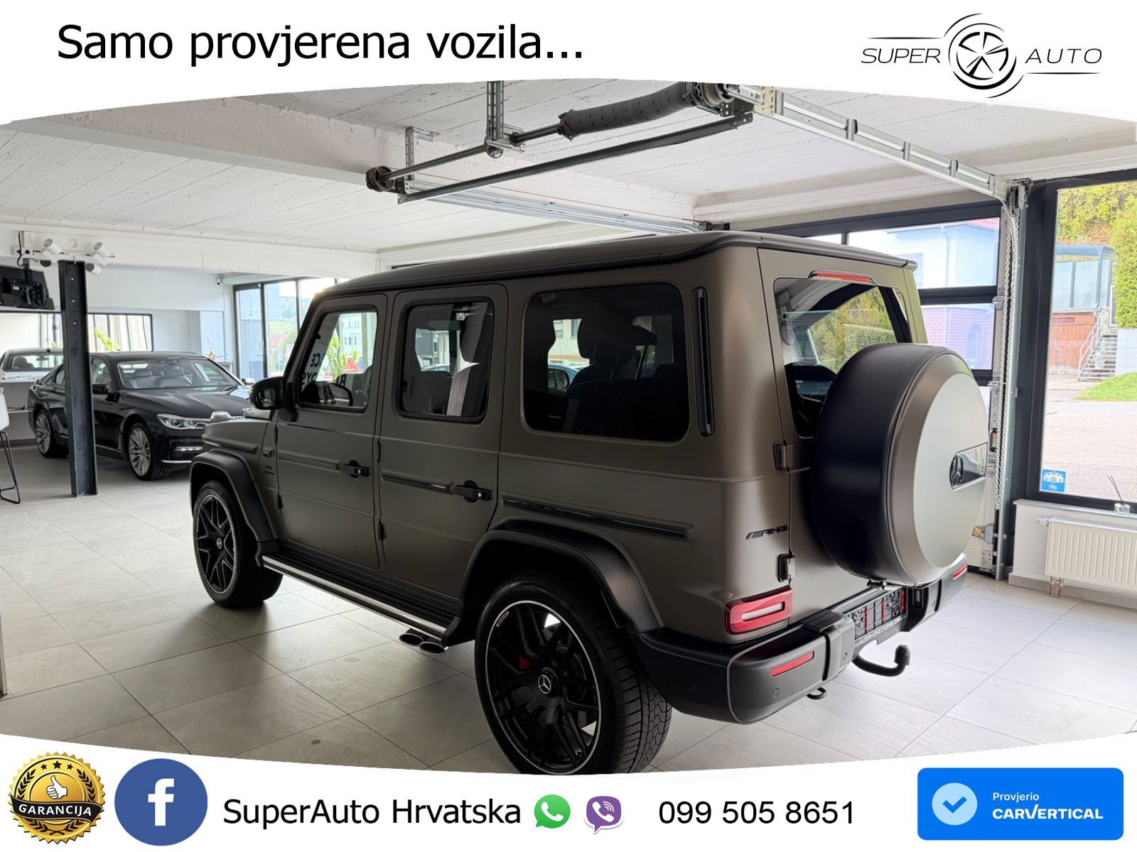 Mercedes AMG G 63 Long V8 (585 KS) 4MATIC 9G-TRONIC AMG SPEEDSHIFT TCT LED+GR SJED+ACC