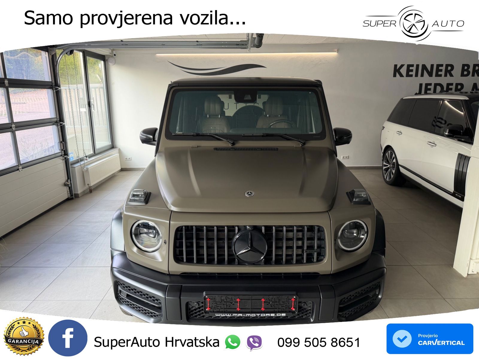 Mercedes AMG G 63 Long V8 (585 KS) 4MATIC 9G-TRONIC AMG SPEEDSHIFT TCT LED+GR SJED+ACC