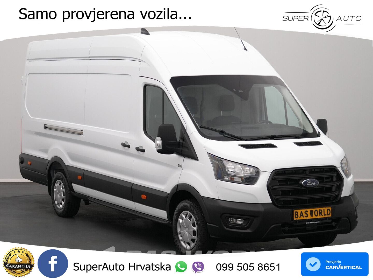 Ford Transit 130pk L4H3 Airco Cruise Navi Carplay Cam 131 KS
