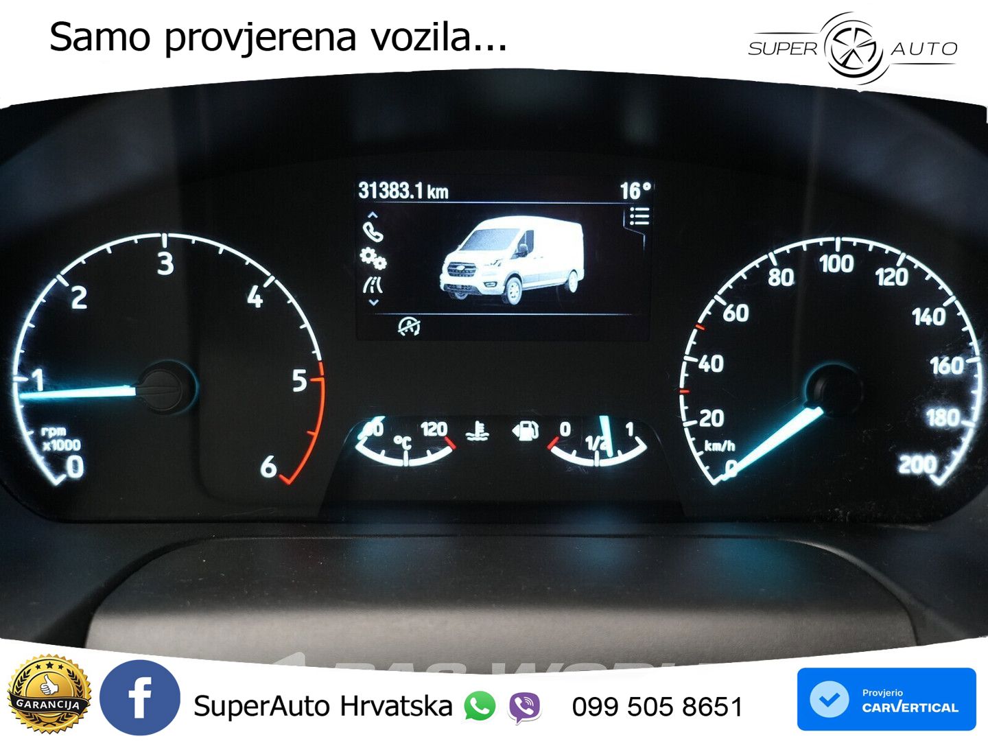 Ford Transit 130pk L4H3 Airco Cruise Navi Carplay Cam 131 KS
