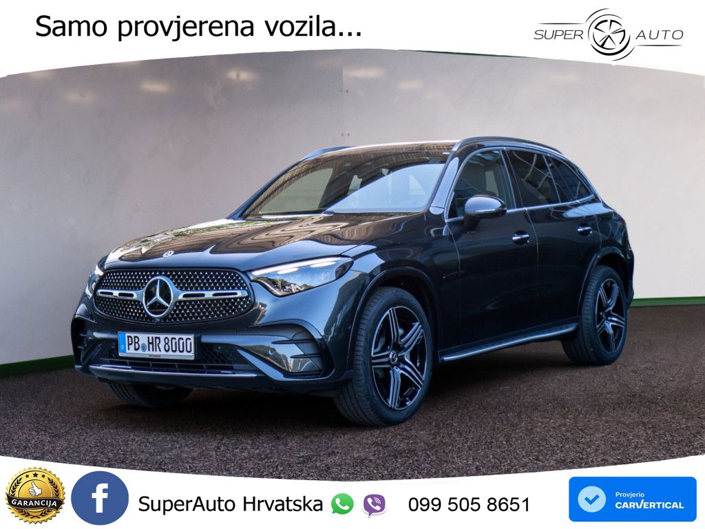 Mercedes GLC 220d (197 KS) 4MATIC 9G-TRONIC AMG LED+GR SJED+ACC