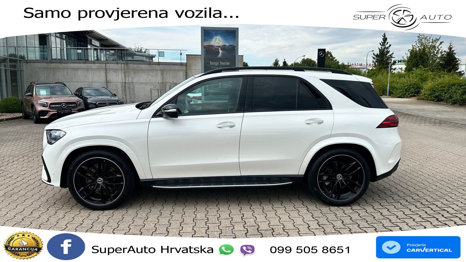 Mercedes GLE 450d (367 KS) EQ Boost 4MATIC 9G-TRONIC AMG ZRAČNI+ACC+GR SJED+KAM+PANO