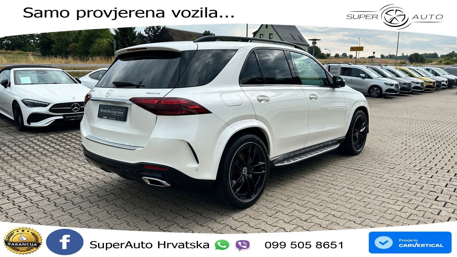 Mercedes GLE 450d (367 KS) EQ Boost 4MATIC 9G-TRONIC AMG ZRAČNI+ACC+GR SJED+KAM+PANO