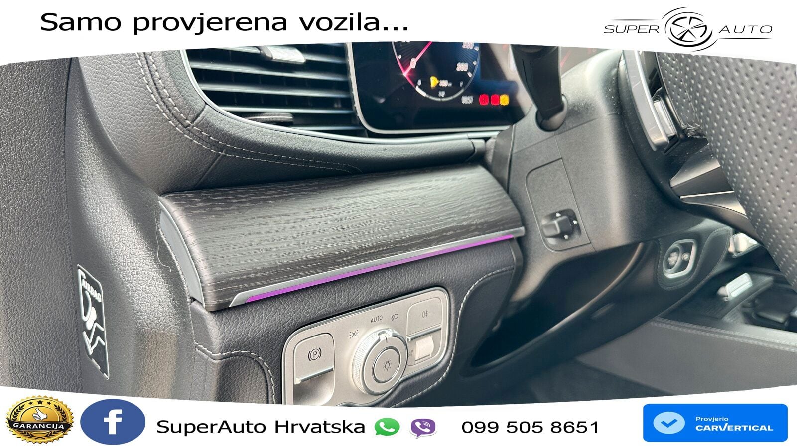Mercedes GLE 450d (367 KS) EQ Boost 4MATIC 9G-TRONIC AMG ZRAČNI+ACC+GR SJED+KAM+PANO