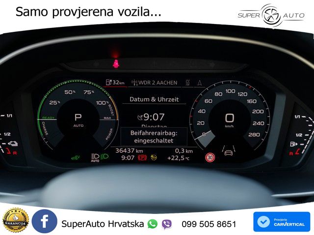 Audi Q3 45 TFSIe (245 KS) S tronic LED+GR SJED+ACC