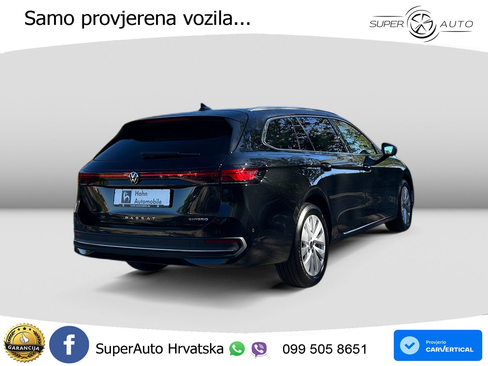 Volkswagen Passat Variant 1.5 TSI (204 KS) eHybrid DSG Business LED+GR SJED+ACC