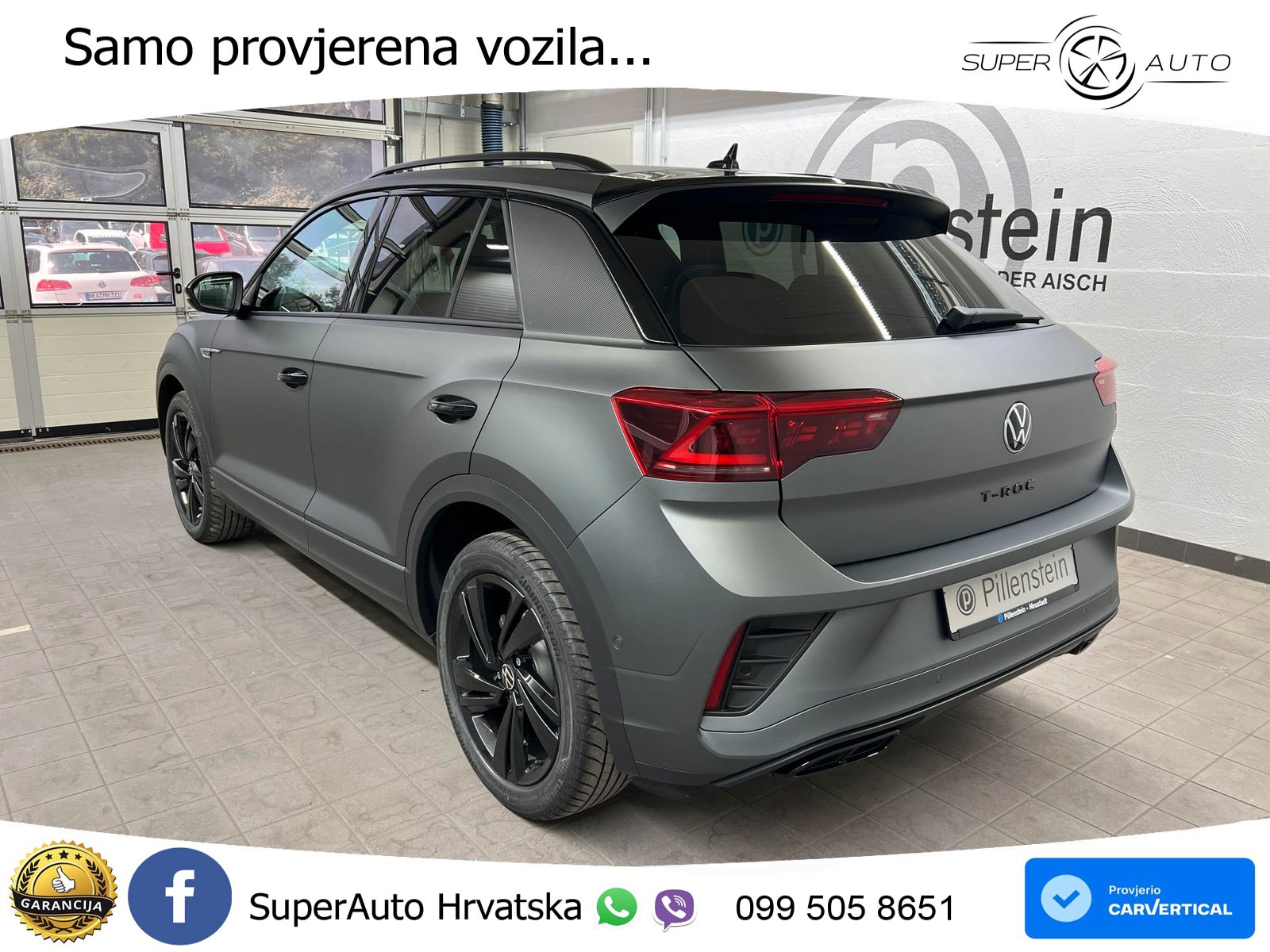 Volkswagen T-Roc 1.5 TSI (150 KS) DSG MATRIX+GR SJED+KAM