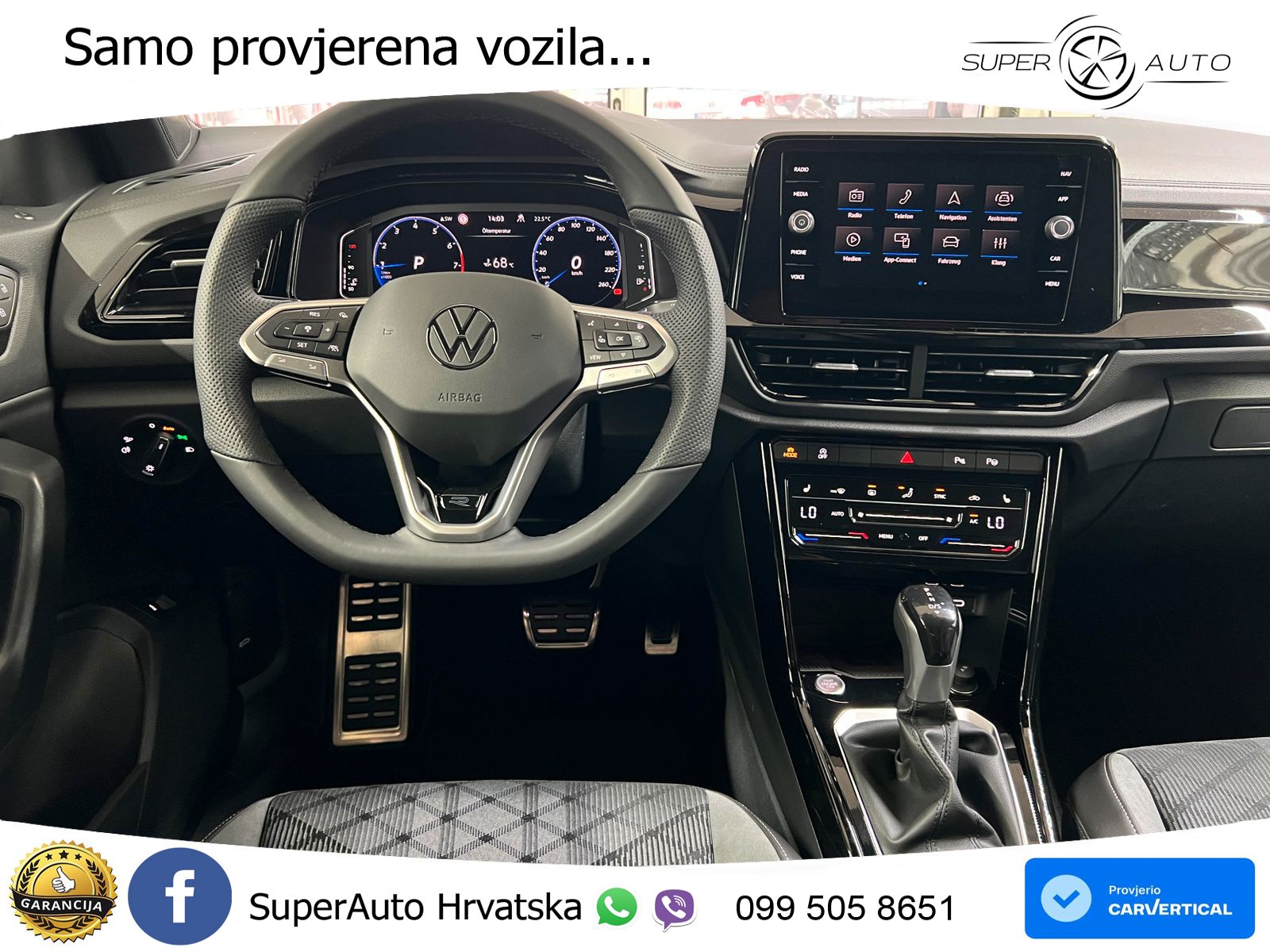 Volkswagen T-Roc 1.5 TSI (150 KS) DSG MATRIX+GR SJED+KAM