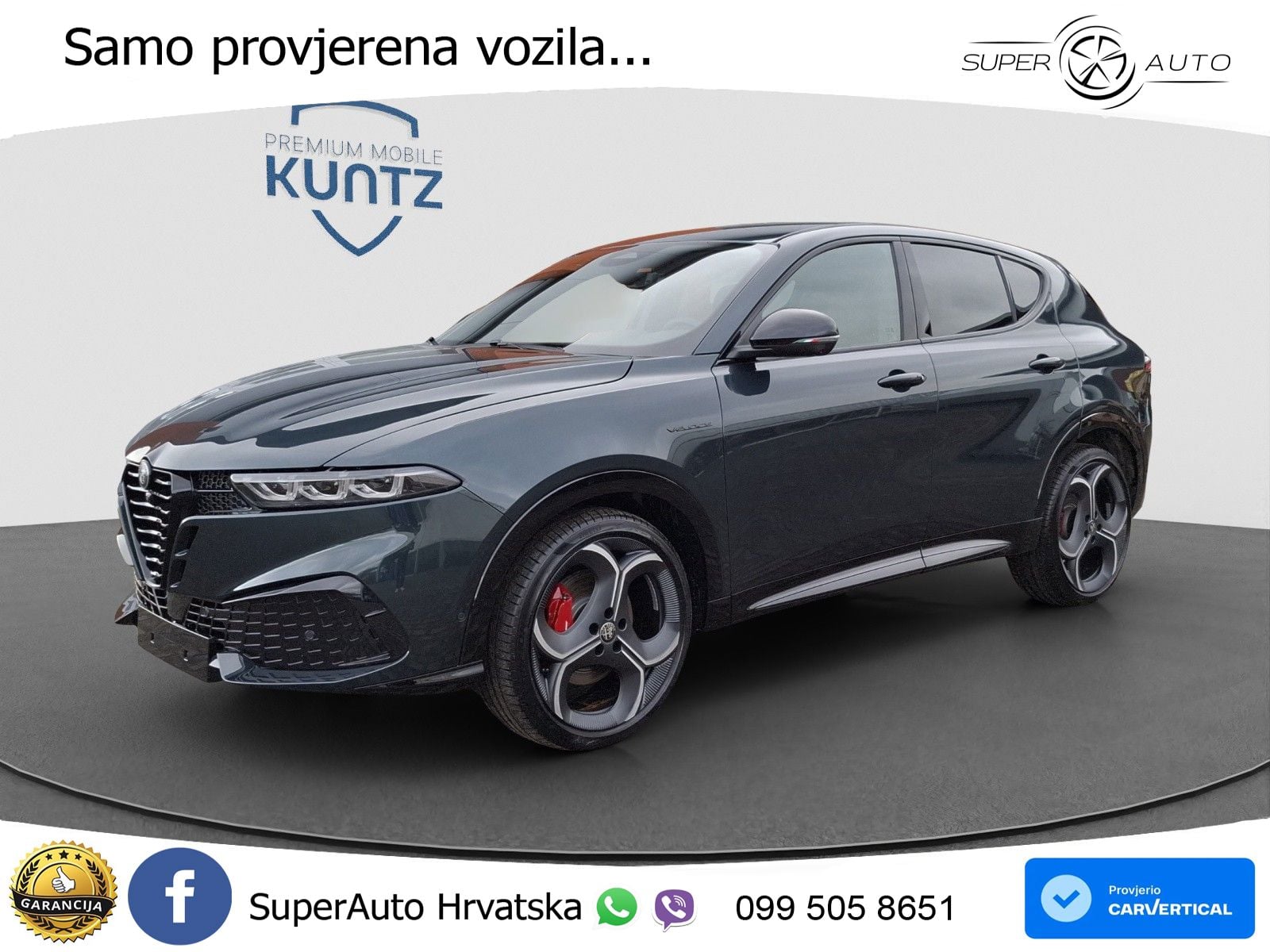 Alfa Romeo Tonale 1.5 VGT (160 KS) 48V-Hybrid TCT LED+GR SJED+ACC