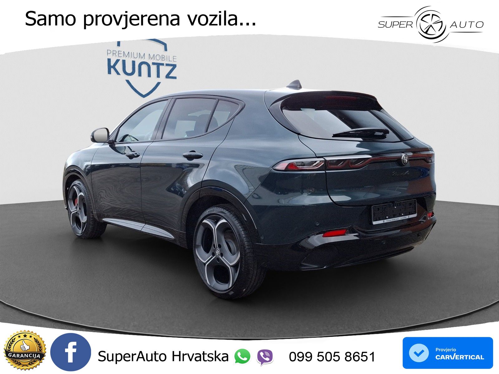 Alfa Romeo Tonale 1.5 VGT (160 KS) 48V-Hybrid TCT LED+GR SJED+ACC