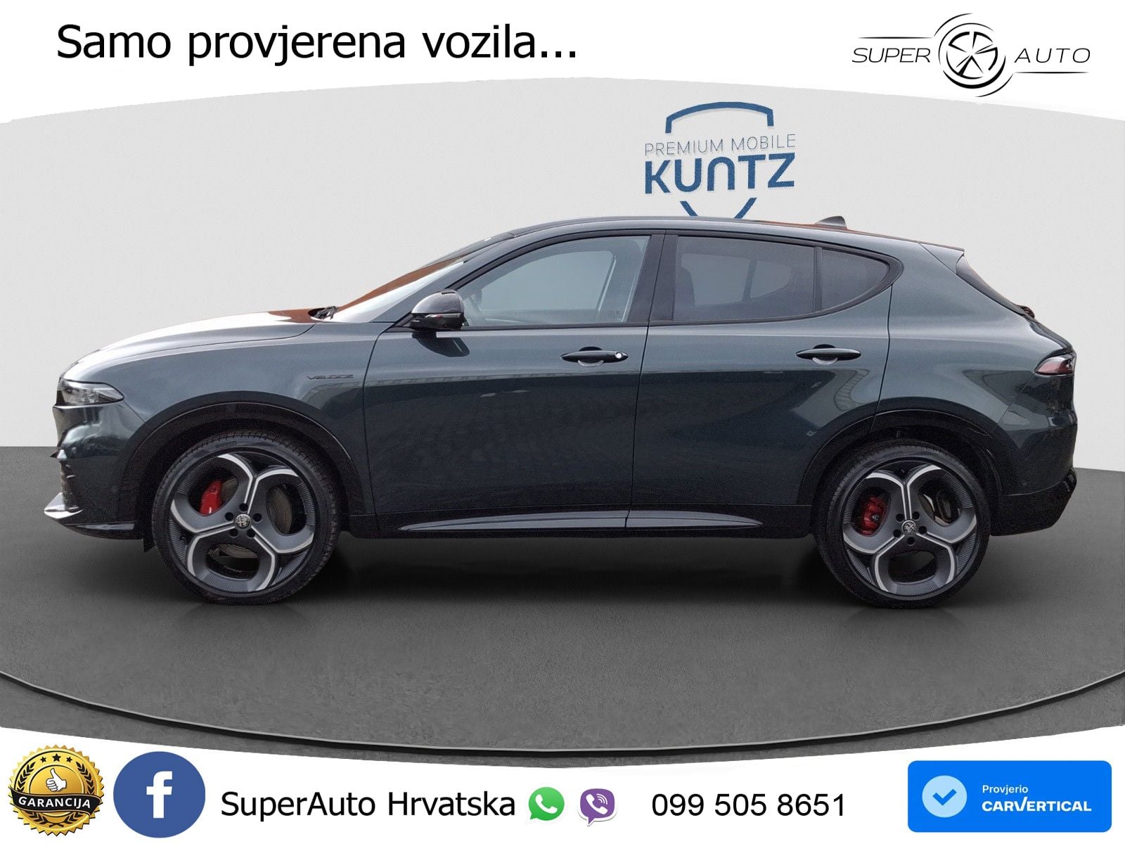 Alfa Romeo Tonale 1.5 VGT (160 KS) 48V-Hybrid TCT LED+GR SJED+ACC