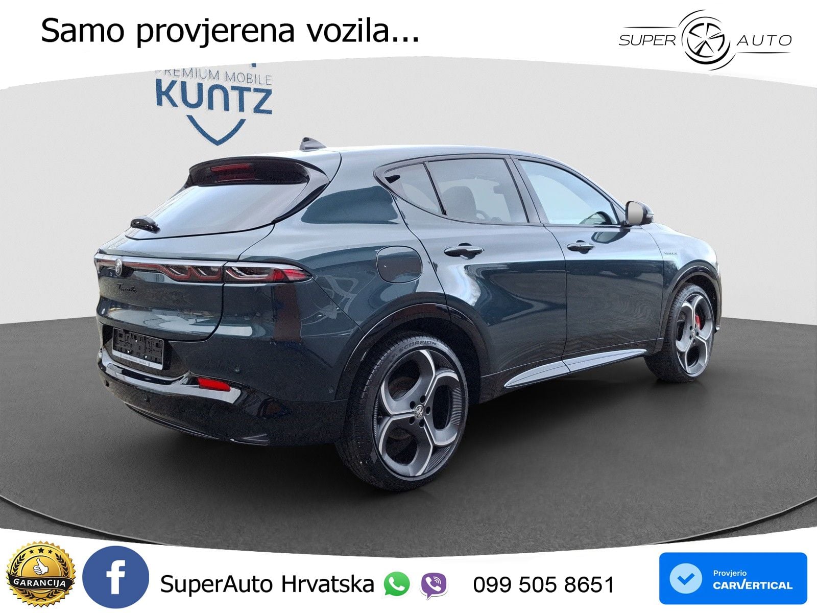 Alfa Romeo Tonale 1.5 VGT (160 KS) 48V-Hybrid TCT LED+GR SJED+ACC