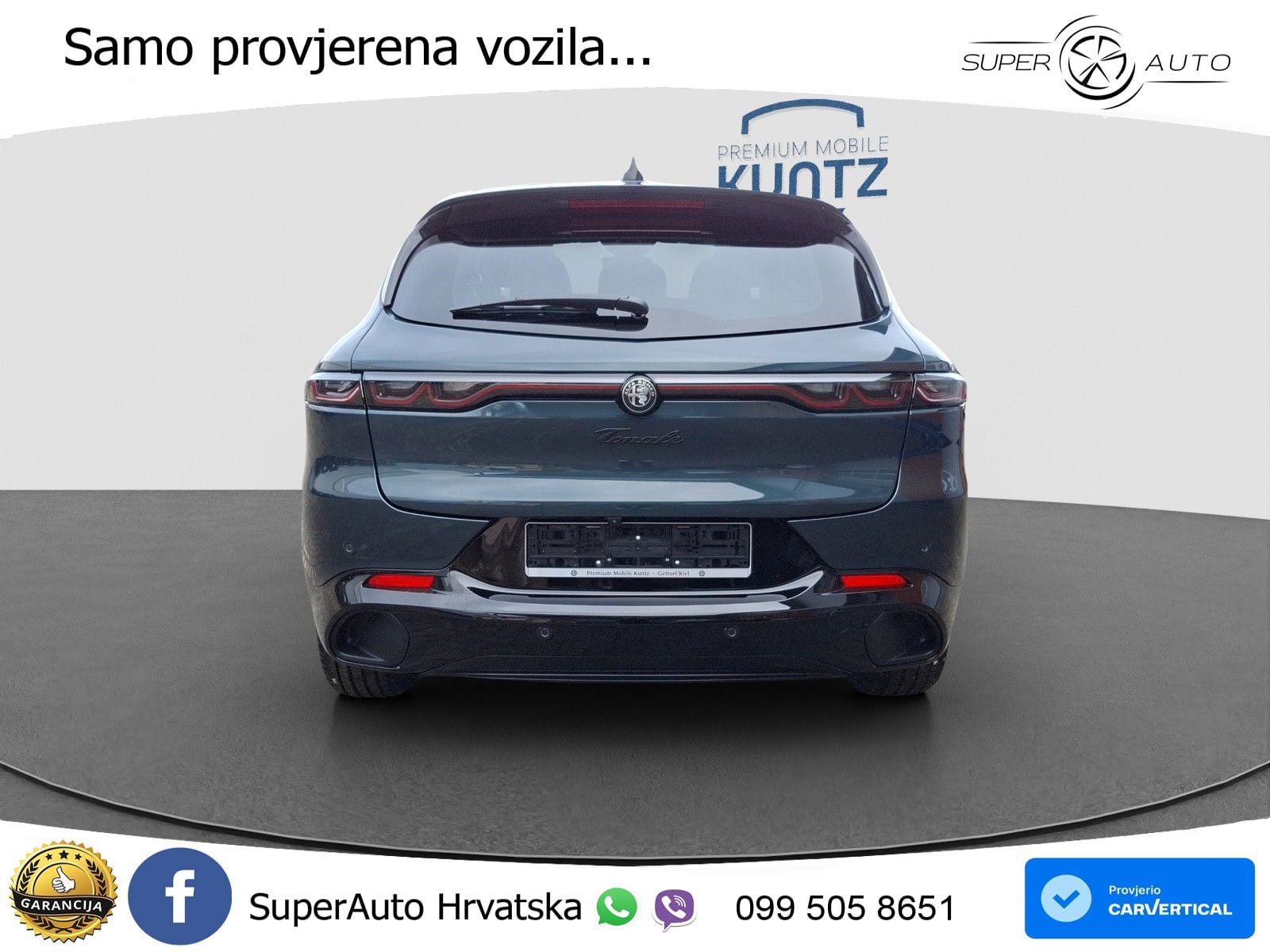 Alfa Romeo Tonale 1.5 VGT (160 KS) 48V-Hybrid TCT LED+GR SJED+ACC