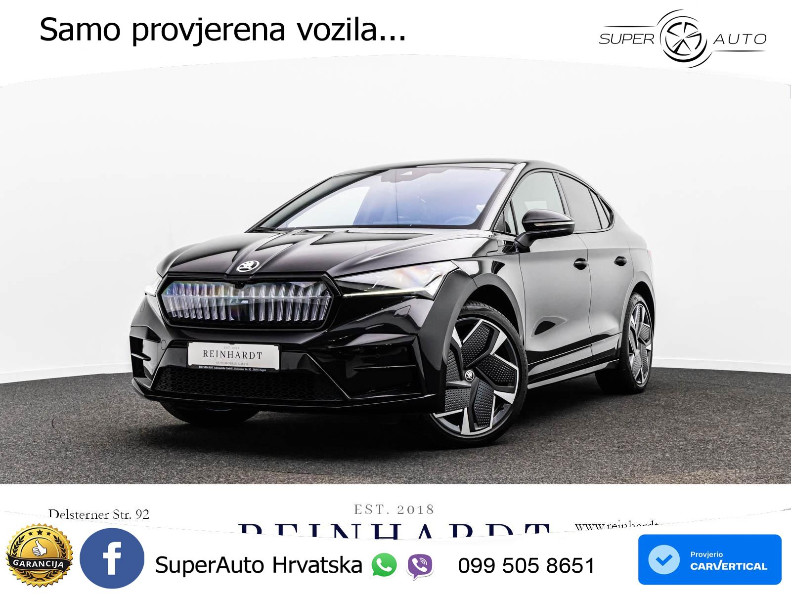 Škoda Enyaq Coupe iV RS 82 kWh (299 KS) AWD Suite LED+GR SJED+ACC