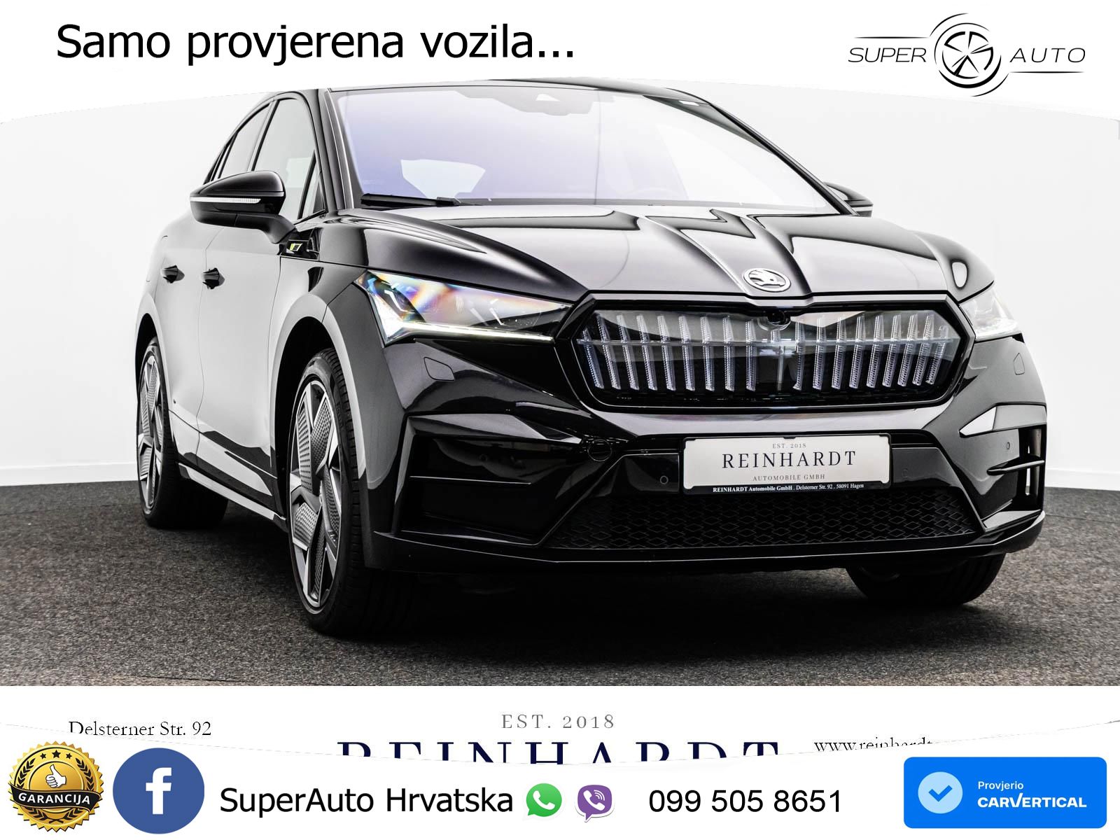 Škoda Enyaq Coupe iV RS 82 kWh (299 KS) AWD Suite LED+GR SJED+ACC