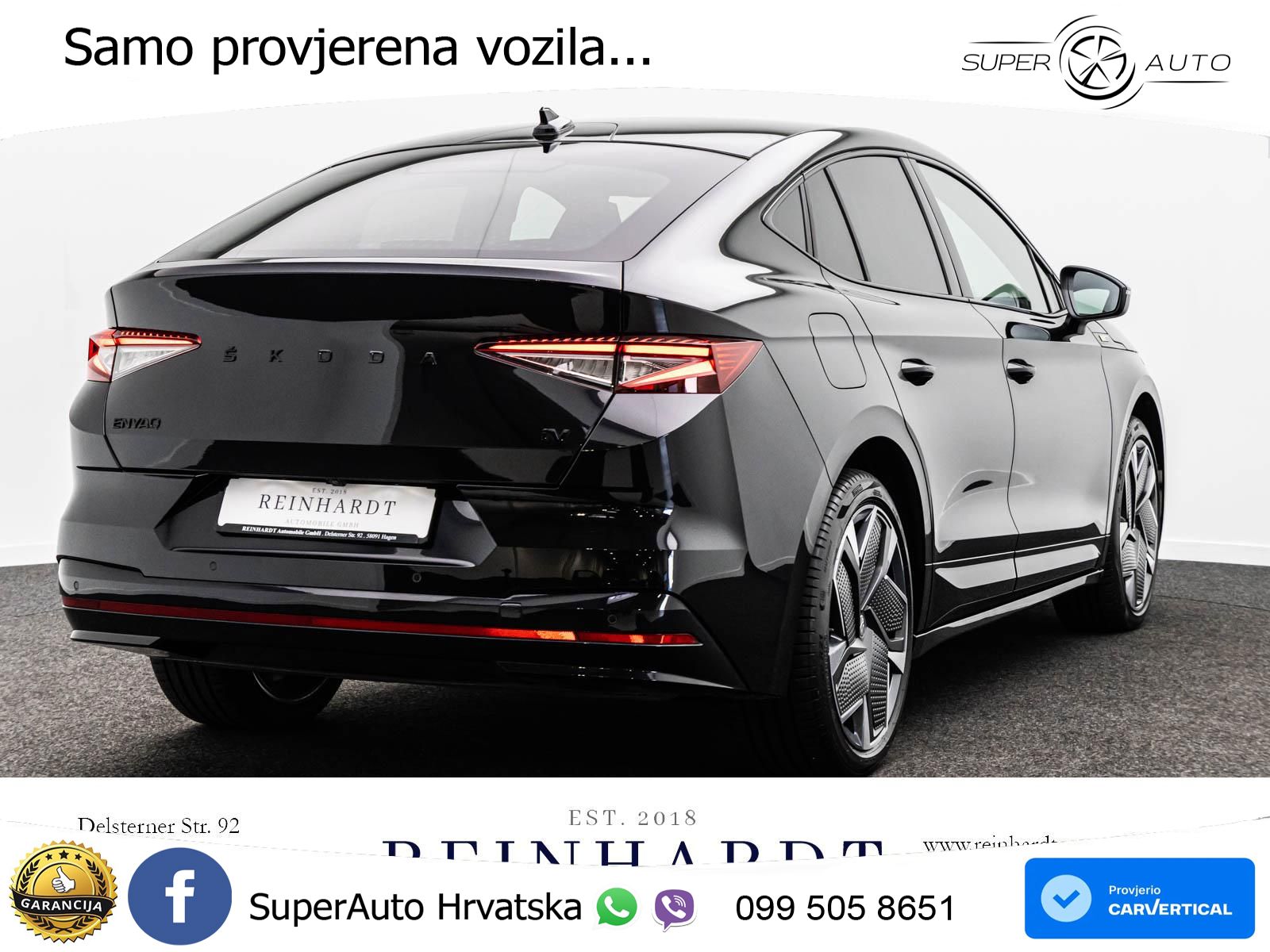 Škoda Enyaq Coupe iV RS 82 kWh (299 KS) AWD Suite LED+GR SJED+ACC