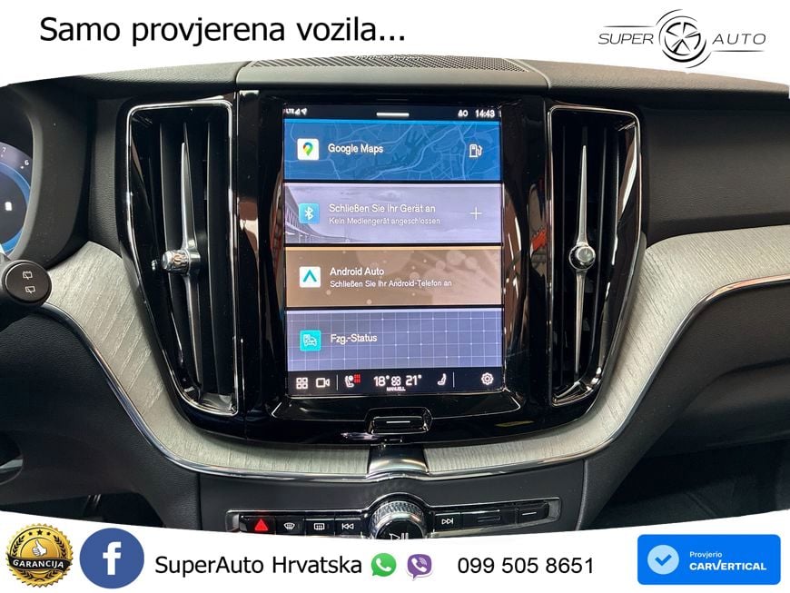 Volvo XC60 B5 Benzin AWD Geartronic ZRAČNI+ACC+GR SJED+360+PANO