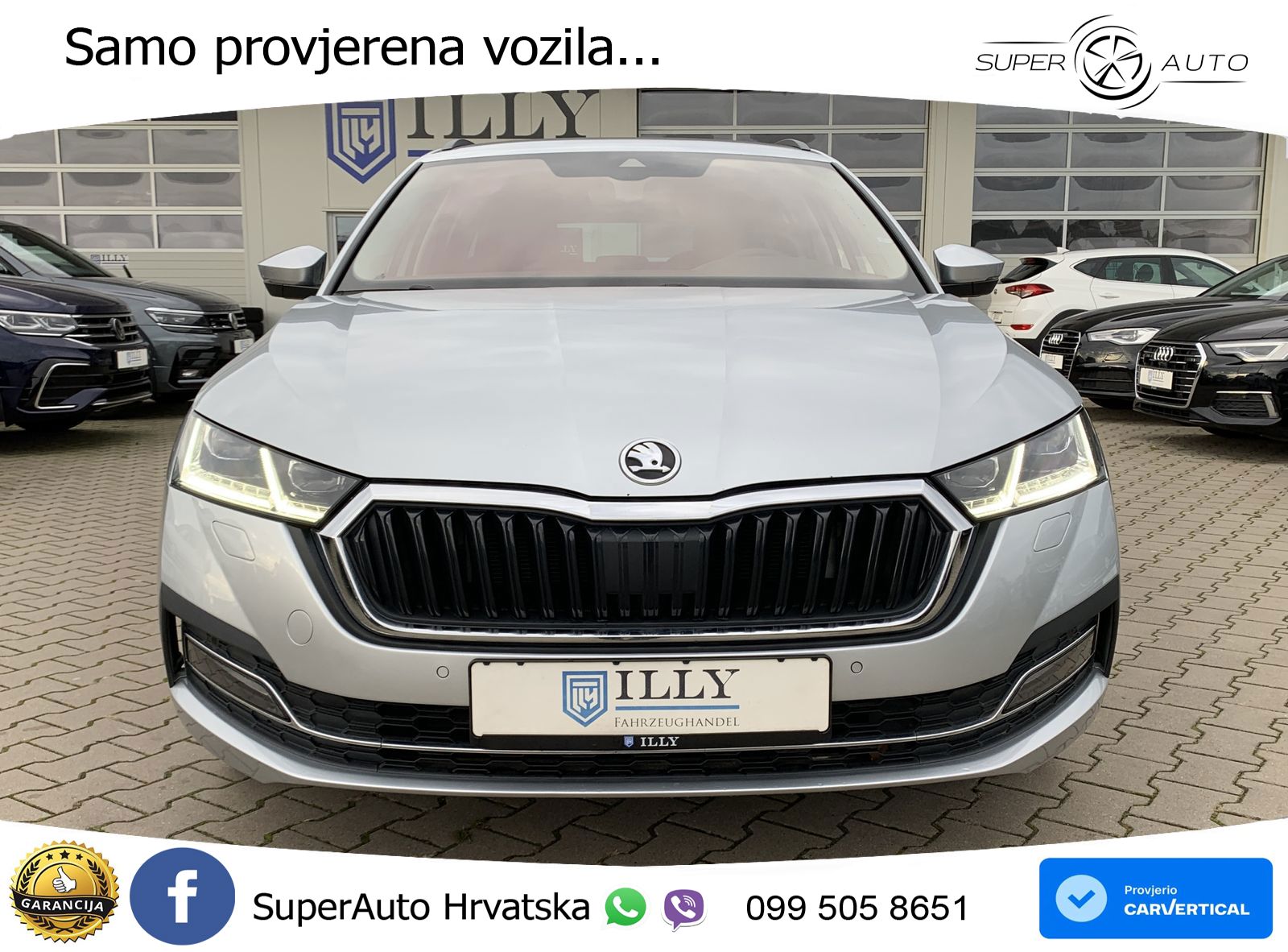 Škoda Octavia Combi 2.0 TDI (150 KS) DSG LED+GR SJED+ACC