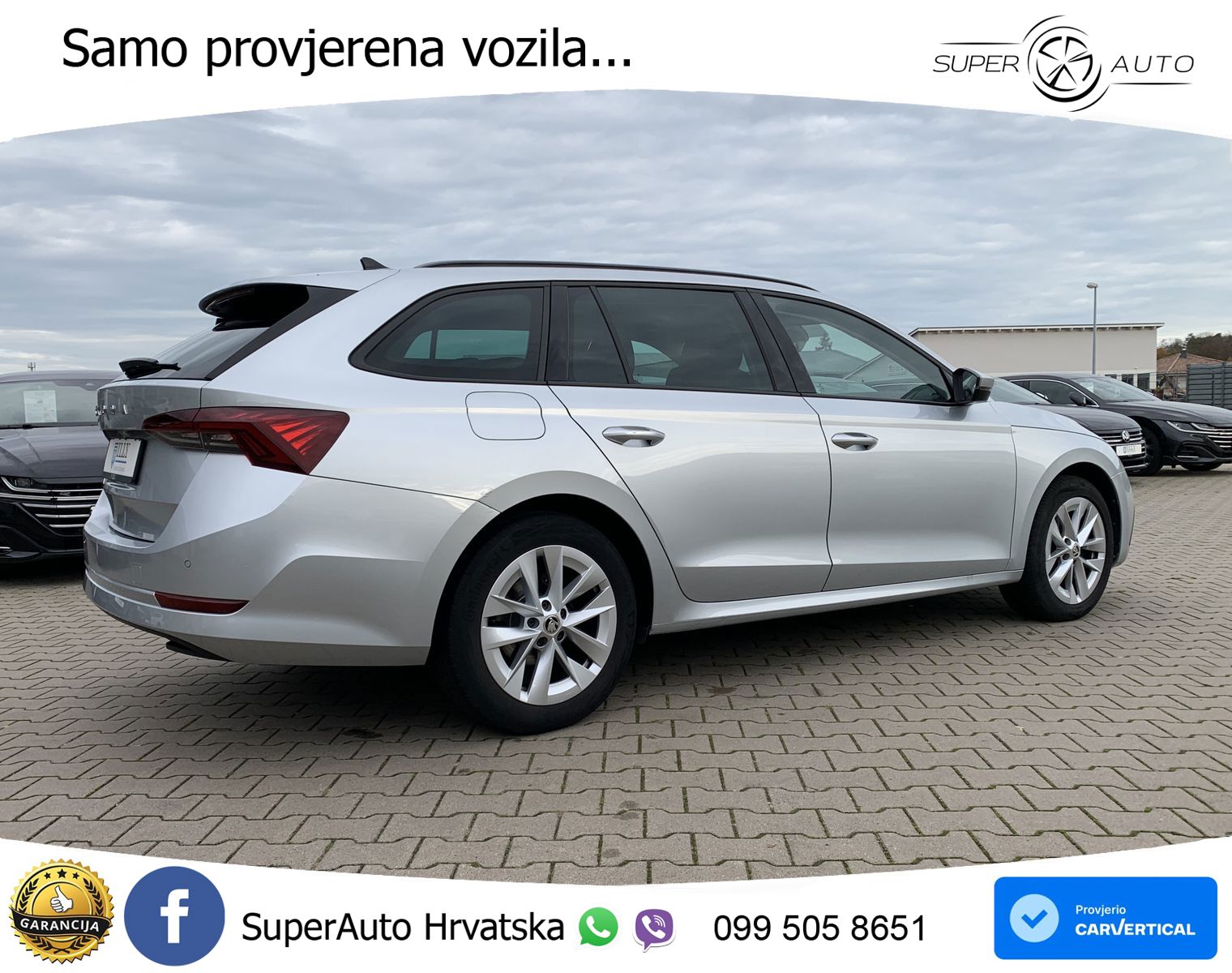 Škoda Octavia Combi 2.0 TDI (150 KS) DSG LED+GR SJED+ACC