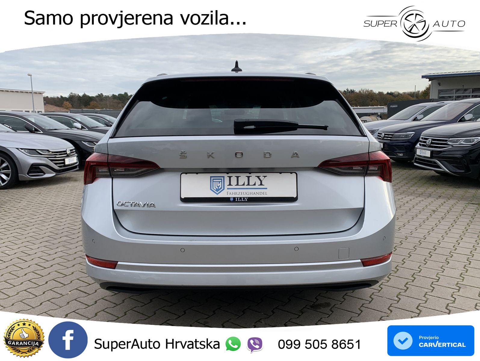 Škoda Octavia Combi 2.0 TDI (150 KS) DSG LED+GR SJED+ACC