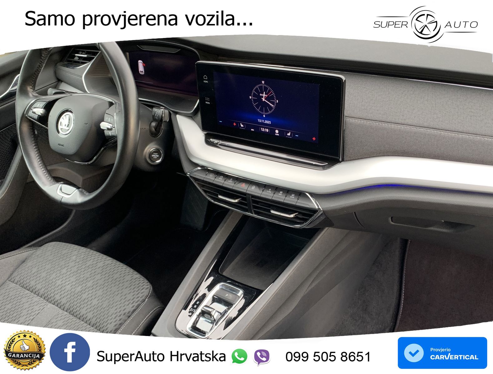 Škoda Octavia Combi 2.0 TDI (150 KS) DSG LED+GR SJED+ACC