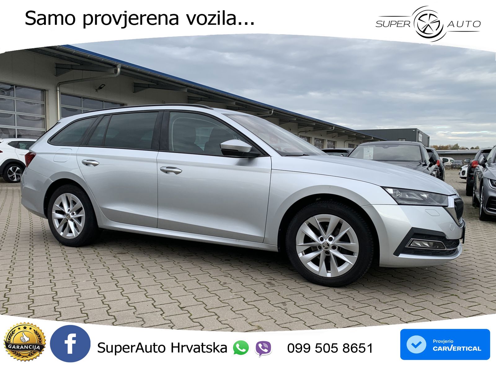 Škoda Octavia Combi 2.0 TDI (150 KS) DSG LED+GR SJED+ACC