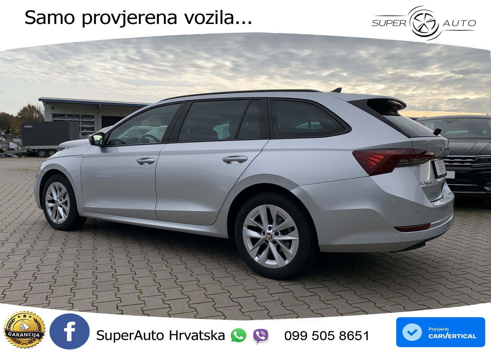 Škoda Octavia Combi 2.0 TDI (150 KS) DSG LED+GR SJED+ACC