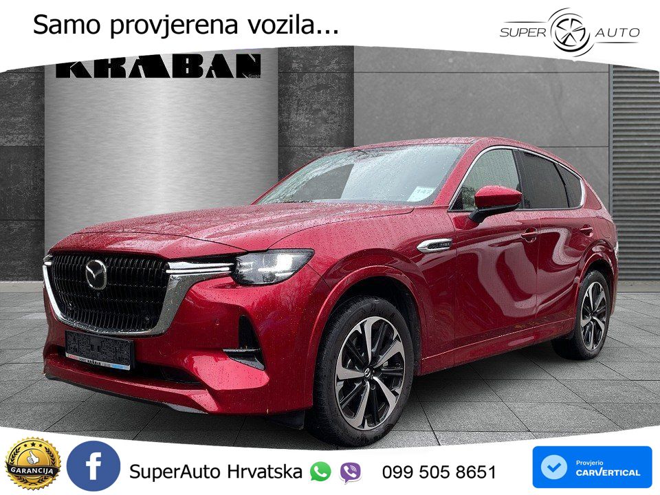 Mazda CX-60 2.5 e-Skyactiv (328 KS) AWD Automatic LED+GR SJED+ACC