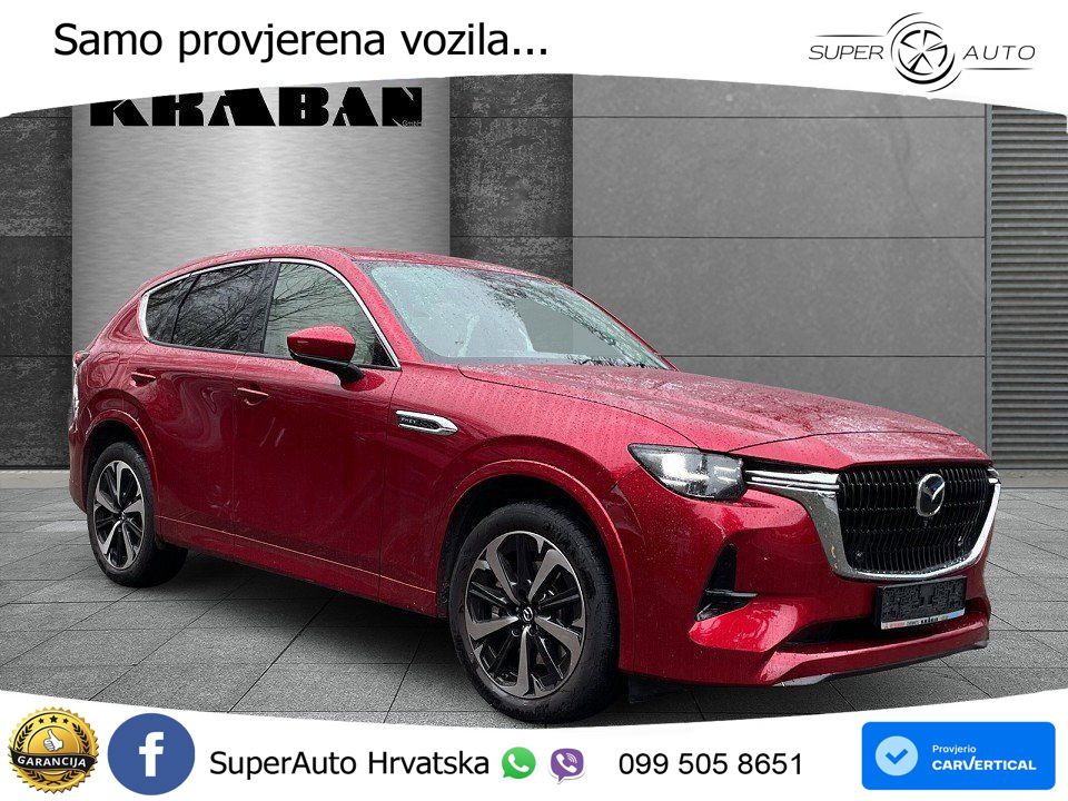 Mazda CX-60 2.5 e-Skyactiv (328 KS) AWD Automatic LED+GR SJED+ACC