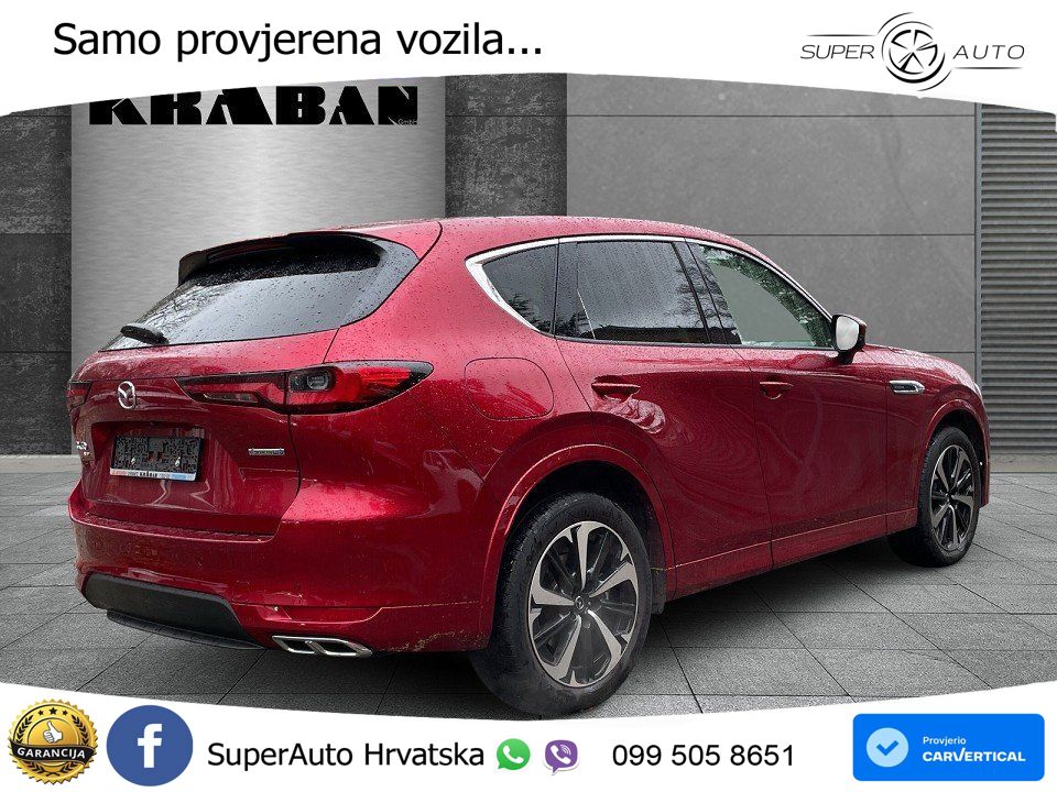 Mazda CX-60 2.5 e-Skyactiv (328 KS) AWD Automatic LED+GR SJED+ACC