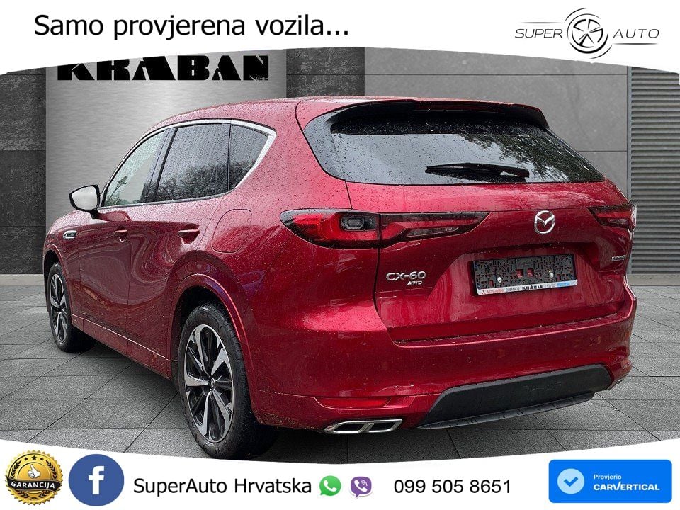 Mazda CX-60 2.5 e-Skyactiv (328 KS) AWD Automatic LED+GR SJED+ACC