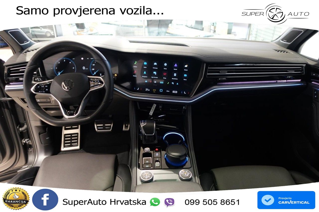 Volkswagen Touareg 3.0 V6 TDI (286 KS) 4MOTION Tiptronic ZRAČNI+ACC+GR SJED+KAM+PANO