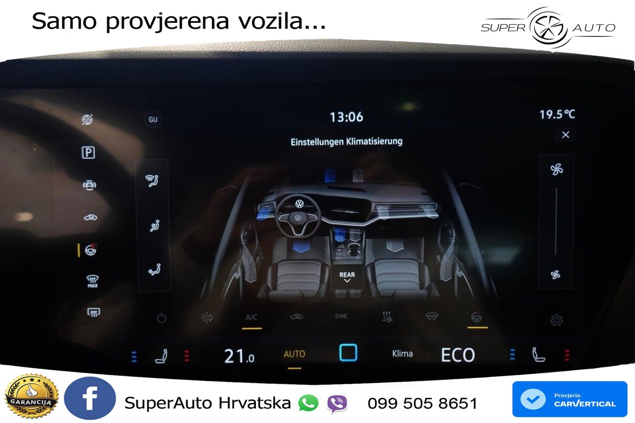 Volkswagen Touareg 3.0 V6 TDI (286 KS) 4MOTION Tiptronic ZRAČNI+ACC+GR SJED+KAM+PANO