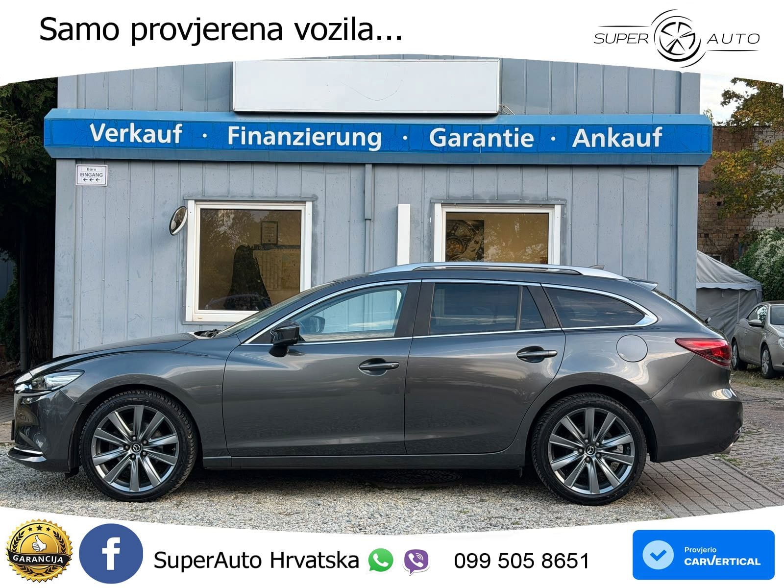 Mazda 6 Sport Combi 2.5 SKYACTIV-G (194 KS) SKYACTIV-Drive LED+GR SJED+ACC